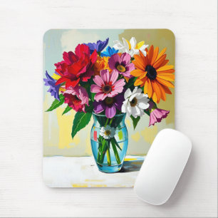 Pretty Floral Botanical   Mouse Mat