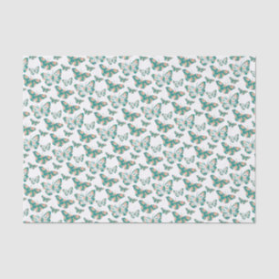 Pretty Floral Butterfly Pattern Tissue Paper