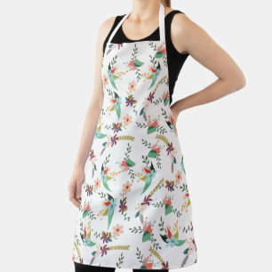 Pretty Floral Custom Apron