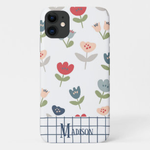 Pretty Floral Farmhouse Country Stylish iPhone 11 Case