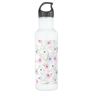 Pretty Floral Pattern 710 Ml Water Bottle