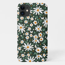 Pretty floral pattern daisies, wildflowers