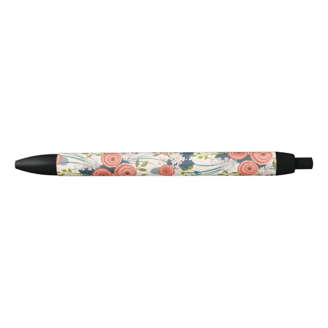 Pretty Floral Ranunculus Garden Pen (Front)