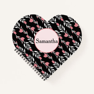 Pretty Floral Roses Notebook