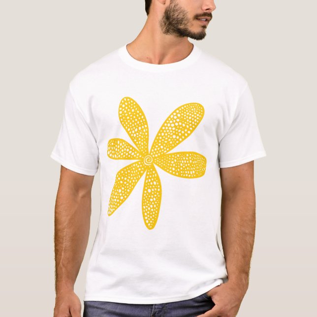 Pretty Flower - Amber T-Shirt (Front)