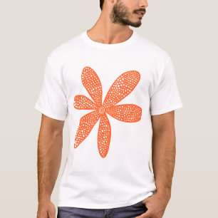 Pretty Flower - Autumn Orange T-Shirt
