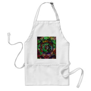 Pretty Flower Burst Abstract Standard Apron
