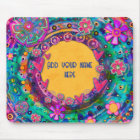 Pretty Flower Custom Name Inspirivity Mousepad