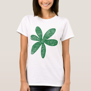 Pretty Flower - Forest Green T-Shirt