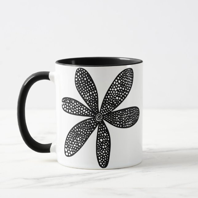 Pretty Flower Mug (Left)