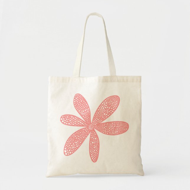 Pretty Flower - Soft Pink Tote Bag (Front)