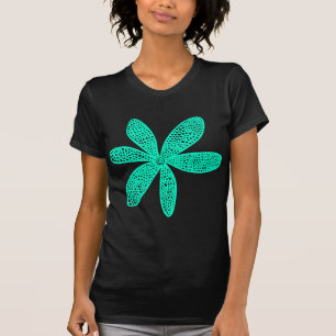 Pretty Flower - Turquoise T-Shirt