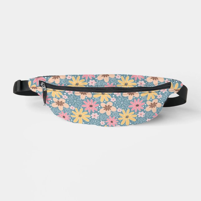 Pretty Flowers Bum Bags (Front)