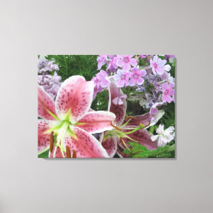 Pretty Flowers Canvas - 2 Panel Print