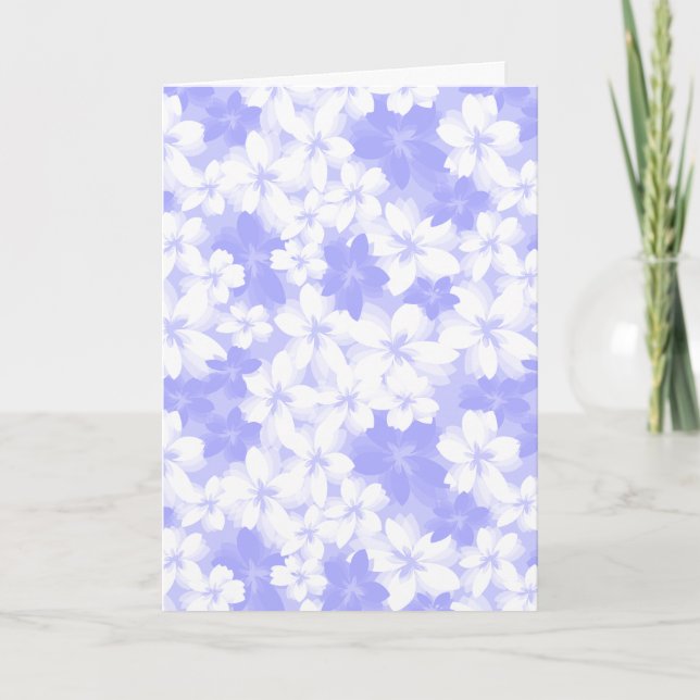 Pretty Flowers Card (Front)