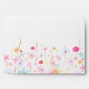 Pretty Flowers Envelope