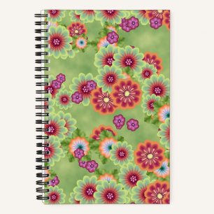 Pretty Flowers Gardening  Notebook