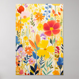 Pretty Flowers Poster