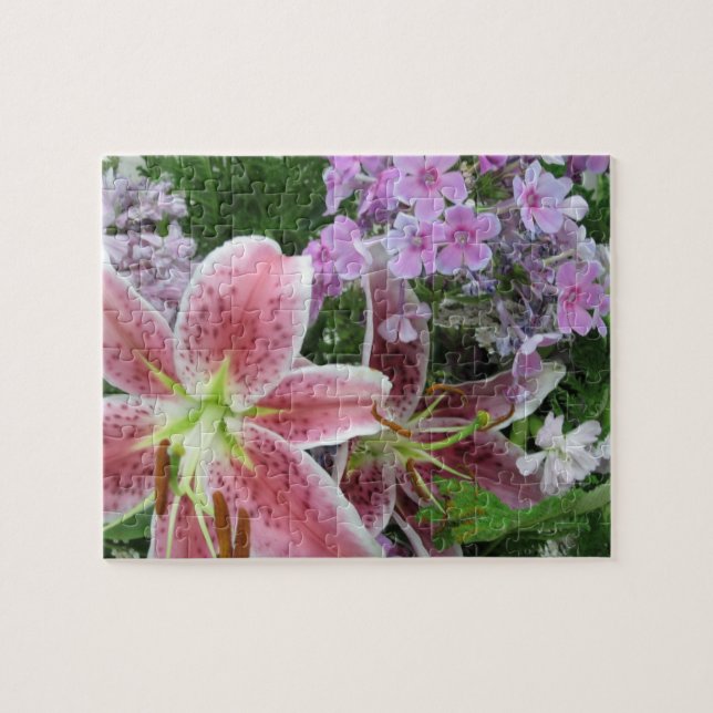 Pretty Flowers Puzzle (Horizontal)
