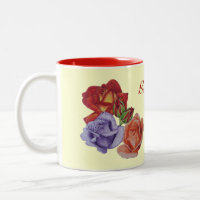 pretty flowers red roses and rose buds floral