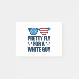 Pretty Fly For A White Guy Post-it Notes