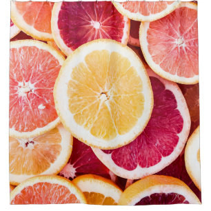 Pretty Food Shower Curtain