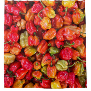 Pretty Food Shower Curtain