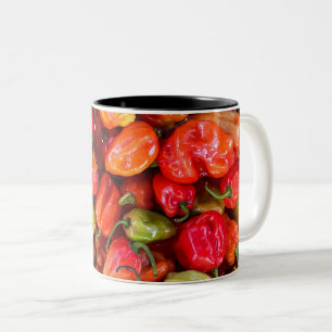 Pretty Food Two-Tone Coffee Mug