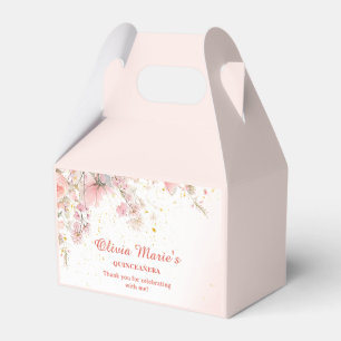 Pretty Garden Wildflowers Sweet 16 Favour Box