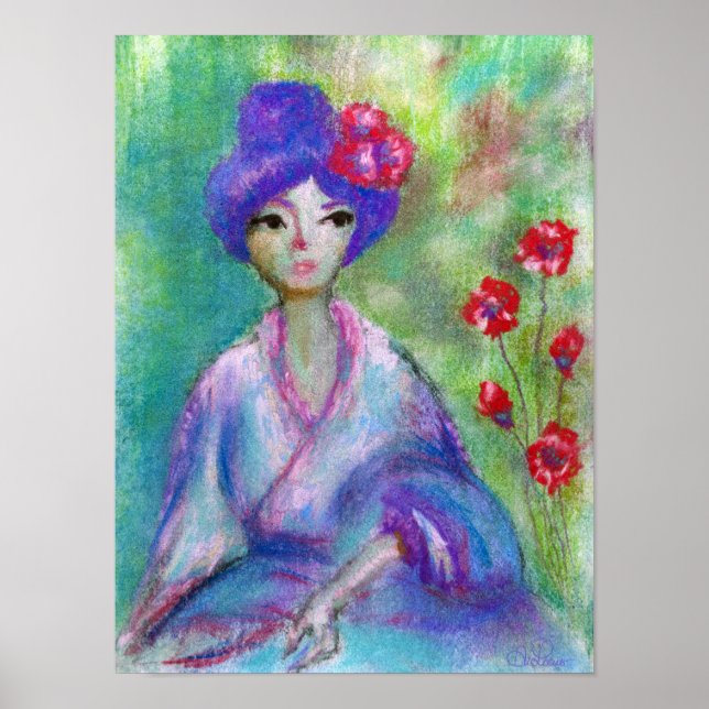 'Pretty Geisha' Archival Print (Matte) (Front)