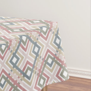 Pretty Geometric Pattern  Tablecloth