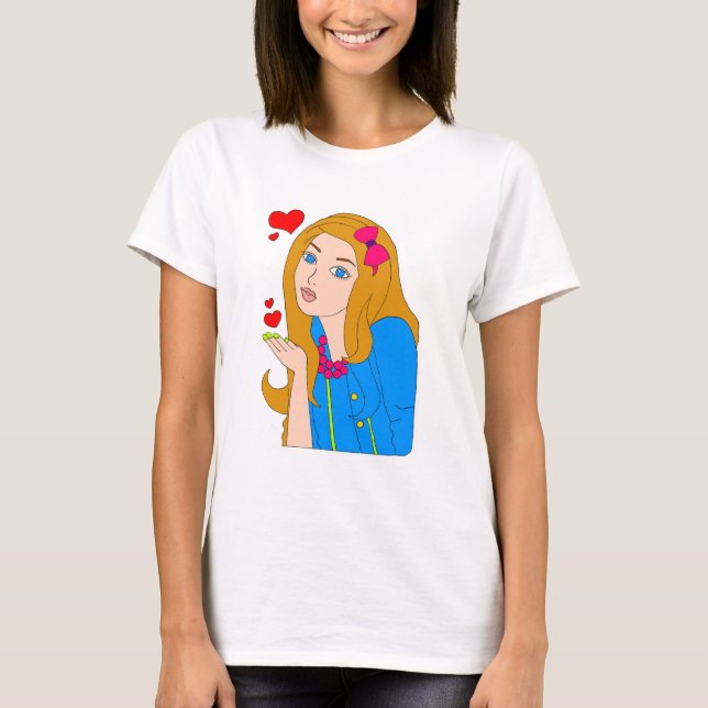 Pretty girl T-Shirt (Front)