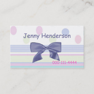 Pretty Girl's calling card