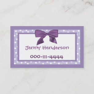 Pretty Girl's calling card