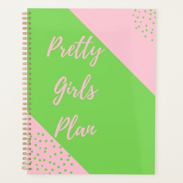 Pretty Girls Planner (Front)