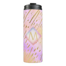 Pretty Girly Glitter Pink Gold Animal Print Glam
