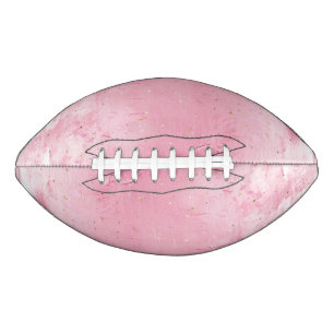 Pretty Girly Sugar Pink Gold Sparkles American Football