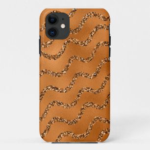 Pretty Glitter Abstract Pattern iPhone 11 Case