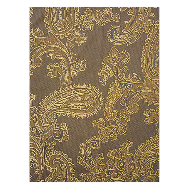 Pretty Gold -Brown Cotton Tablecloth (Front)
