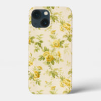 Pretty Golden Yellow Farmhouse Floral