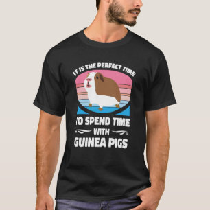 Pretty Guinea Pig Cute Pet Furry Potato Girls Kids T-Shirt