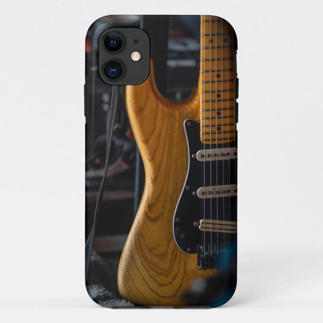 Pretty Guitar Case-Mate iPhone Case (Back)