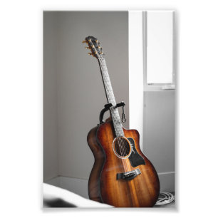 Pretty Guitar Photo Print