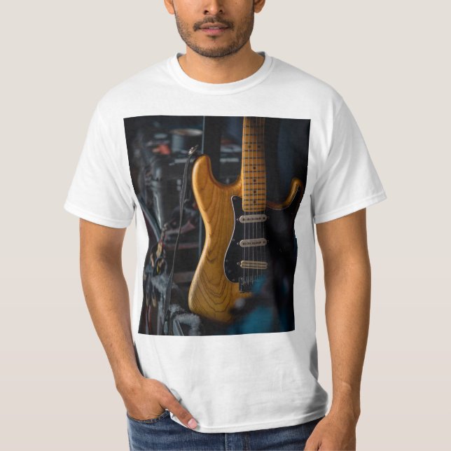 Pretty Guitar T-Shirt (Front)