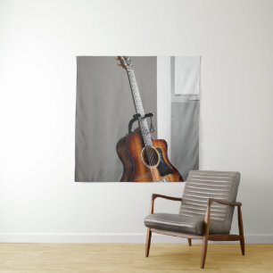 Pretty Guitar Tapestry