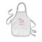 Pretty Hand Drawn Pink Unicorn Kid's Apron HP