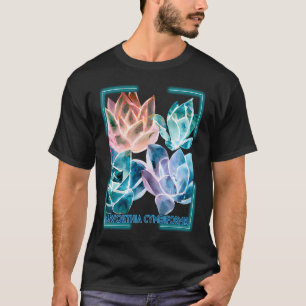 Pretty Haworthia Cymbiformis Artsy Watercolor Succ T-Shirt