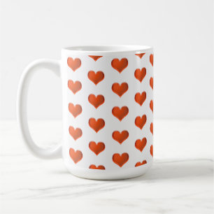 Pretty Hearts Coffee Mug