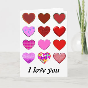 Pretty Hearts Tattoos II   for love + your ideas Card