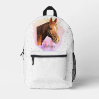 Pretty Horse Animal Equestrian Stables Monogram
